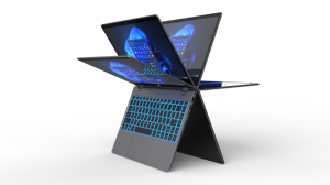 Yoga 2-In-1 Laptop 14 "1920*1080 Pantalla táctil Mental Case Logotipo personalizado Logotipo de arranque y teclado francés/alemán/retroiluminado con bolígrafo - Product Image 4