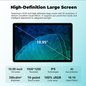 10.95 Inch <strong>Android</strong> 15 <strong>Tablet</strong> for Educational Office Entertainment A733 2A76+6A55 CPU 6GB+128GB RAM 7520mAh Battery WiFi 6 BT 5.0 - Product Image 5