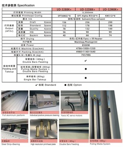 UD-32M8K + km512i 30pl đầu Phaeton Galaxy máy in kỹ thuật số - Product Image 3