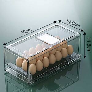 <span class=keywords><strong>Refrigerador</strong></span> de mantenimiento fresco congelador cajón caja de almacenamiento Cajón de almacenamiento de cocina Comida <span class=keywords><strong>arreglo</strong></span> de alimentos cartón de huevos al por mayor - Product Image 6