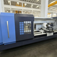 Torno CNC Horizontal Automático de Alta Resistencia QK1322-3000 para Productos Tubulares del Sector Petrolero |   Máquina Roscadora de Tuberías de 3 Metros