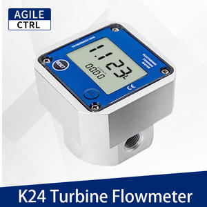 Débitmètre numérique à micro-turbine RS485 G1/2 G1/4 K24 0,1-50L/min Capteur de débit pour la <span class=keywords><strong>mesure</strong></span> de l'eau, du pétrole et des liquides - Product Image 2