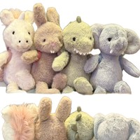 Série de sacs à dos en peluche JC pour enfants : Panda, Dinosaure, Petit loup, Éléphant et Chiot – Cadeaux d'anniversaire pour les 14 ans et plus