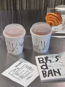 Tazze da caffè personalizzabili a doppia parete carta artigianale biodegradabile per caffetterie e stampa Logo di punti Brunch inclusa - Product Image 5