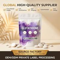 Nouveau produit à succès : Complément de glutathion, 180 comprimés de collagène, bonbons compressés, traitement personnalisé, OEM