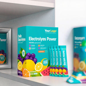 Poudre d'électrolytes d'hydratation rapide Hegdavt OEM ODM formule complexe Potassium magnésium Matcha saveur de fruits pré-entraînement quotidien 20 - Product Image 6