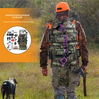 Sac à dos tactique imperméable à fermeture éclair, motif camouflage jungle, pour activités de plein air, chasse, entraînement sur le terrain de combat CS – Fournisseur direct usine