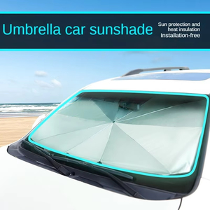 Parasol para Coche, Protector Solar para Parabrisas, Sombrilla para el Verano, Accesorios de Protección Interior para Automóviles - Product Image 4