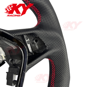 พวงมาลัยคาร์บอนไฟเบอร์แบบกำหนดเองสำหรับ Infiniti Q50 Q50S Q60 Q60S Coupe QX50 QX55 Sport สำหรับ Nissan Skyline Nismo GT - Product Image 3