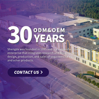 Tapis de Pilates SHENGDE, écologique, personnalisable avec logo, antidérapant, pour exercices de fitness, en TPE, vente en gros