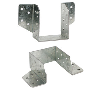 Conectores Estructurales <span class=keywords><strong>de</strong></span> Viga <span class=keywords><strong>de</strong></span> Madera Metálica Galvanizada <span class=keywords><strong>de</strong></span> Alta Calidad, Soporte <span class=keywords><strong>de</strong></span> Viga Redondo para Montaje Frontal - Product Image 5