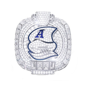 Anillo de Campeonato de los Toronto Argonauts de Hip Hop, Chapado en Oro Rosa, de Aleación, para Regalo de Boda o Compromiso, Gran Venta - Product Image 1