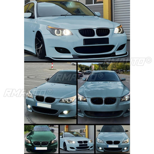 สำหรับ BMW ซีรีส์ 5 E60 E61 ปี 2004-2010 ชุดแต่งกระจังหน้า LED สำหรับกันชนหน้า ชุดแต่งกระจังหน้าสไตล์รถแข่ง อะไหล่ภายนอก - Product Image 4