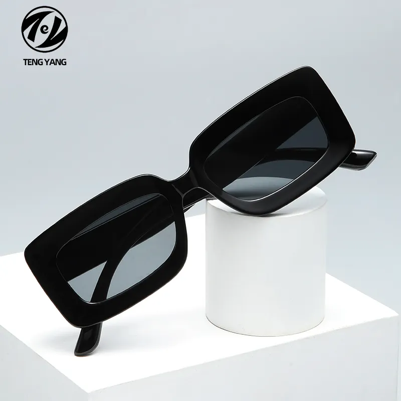 Summer New Square Sunglasses Beach Small Frame Glasses Fashion Candy Jelly Color Sunglasses Women