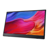 Monitor Portátil de 15.6 Pulgadas FHD 1080P IPS HDR USB-C HDMI, Extensor de Pantalla para Laptop, PC, Mac, Teléfono, Viajes, Juegos, Pantalla Externa