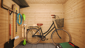 Timbela โรงเก็บของกลางแจ้ง M310ธรรมชาติที่ทนต่อแรงกด2.63ม. X 200ซม. ประกอบง่าย - Product Image 5