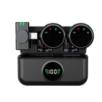 S5 Mini Microphone de revers sans fil professionnel Portable Type C Microphone Lavalier à suppression de bruit pour l'enregistrement en direct