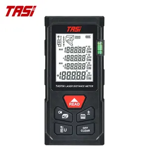 Tasi Ta511a 50M Digitale Laser Afstandsmeter Mini Laser Afstandsmeter Met Bellenniveau