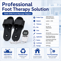 Semelles de remplacement conductrices Jinke TENS EMS pour pantoufles de massage des pieds, base à électrodes, broche de 2,0 mm, compatibles avec les appareils, vente en gros