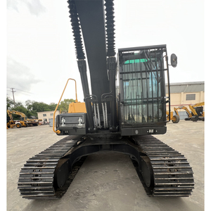 Excavatrice sur chenilles Volvo Ec210 jaune, équipement de construction lourd, capacité de la benne de 1,3 m³, moteur haute performance de 147 CV - Product Image 2