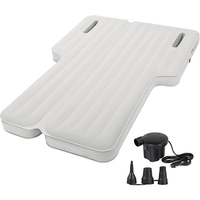 Matelas auto-gonflant lit gonflable de voiture fendu lit de voyage dans le matelas de voiture siège de lit de voiture matelas d'air