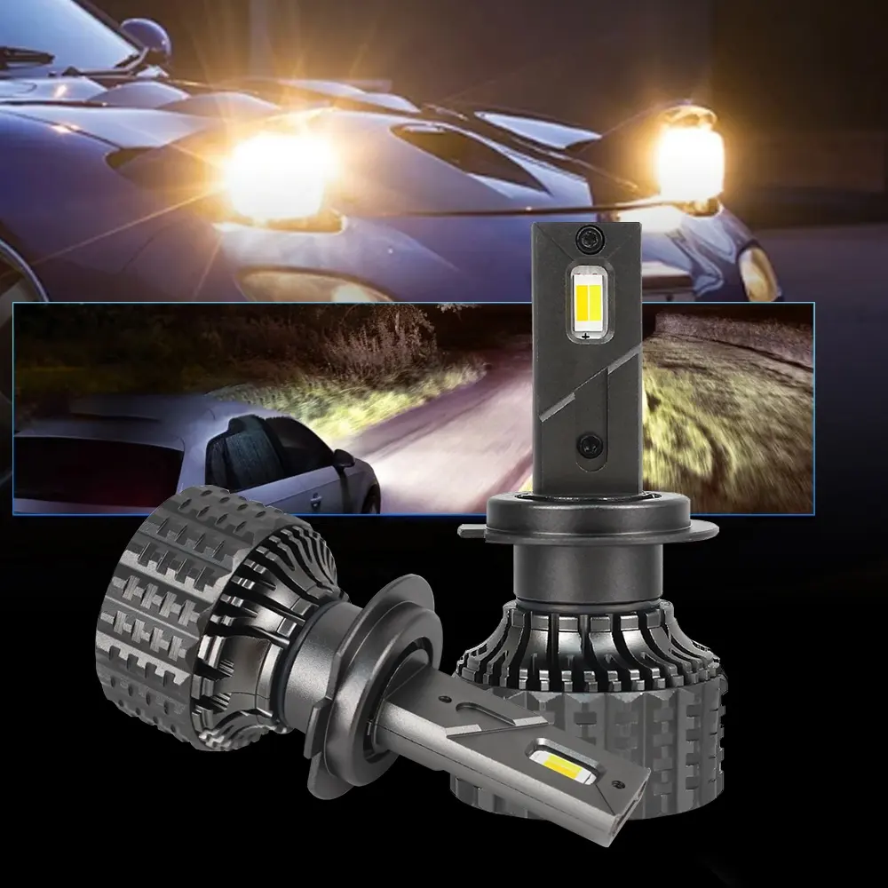 25000LM Led V8 fari per Auto lampadine per fari Auto 130W 6000K LED faro per Auto H7 H8 H9 H10 H11 9005 9006 fendinebbia a Led per Auto