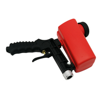 Pistolet de sablage à air pneumatique portable à main, pistolet de sablage à air pneumatique, éliminateur de rouille, pistolet de sablage à gravité libre