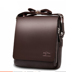 Nouveau Sac Bandoulière Petit Carré Élégant Imperméable en Cuir PU, Vente en Gros d'Usine de Qualité pour Hommes - Product Image 1