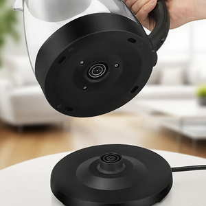 Bouilloire Électrique en Verre de Haute Qualité 1500W, Meilleure Vente, Portable pour Usage Domestique et Hôtelier, Vente en Gros - Product Image 5
