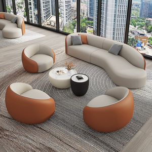 Luxury Commercial Set Business Hotel Curved Living <b>Room</b> Beauty Salon Lounge Reception Meeting - Product Image 4