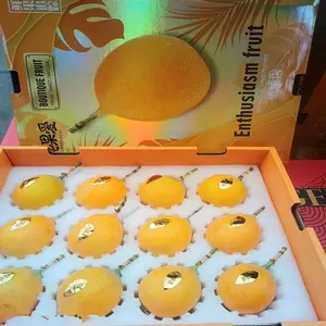 Caixa de embalagem de embalagem de frutas frescas, caixas de embalagem de abacaxi para frutas frescas