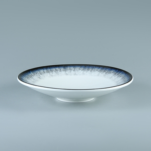 Veweet — <span class=keywords><strong>Service</strong></span> de table en porcelaine, ensemble d'<span class=keywords><strong>assiettes</strong></span> de qualité supérieure <span class=keywords><strong>36</strong></span> <span class=keywords><strong>pièces</strong></span>, moderne, <span class=keywords><strong>Service</strong></span> de crocheter bleu blanc, en céramique, vaisselle pour 6 personnes - Product Image 4