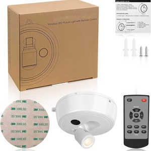 Nouvelle Arrivée Vente Chaude Plafonnier à Montage en Surface Blanc Lumière Naturelle LED Dimmable avec Capteur 3000K Blanc Chaud Télécommande - Product Image 2