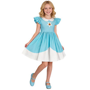 Costume de cosplay <span class=keywords><strong>Daisy</strong></span> pour filles Echo, robe de fête à manches bouffantes pour enfants, tenue de jeu de rôle anime pour fête cosplay - Product Image 2