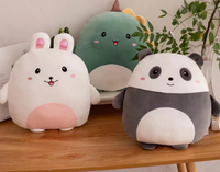 Vente en gros de peluches câlins, oreiller, animaux, peluches, panda, produits mignons pour enfants