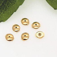 Accessoires en acier inoxydable Earbud Simple Fixe Oreille Cap Bijoux Ornement Or Argent DIY Handmade Earplug Boucle d'Oreille Résultats
