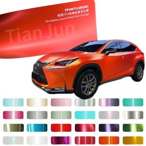 Film de protection de peinture automobile 3M WrapDry auto-réparant en TPU de haute qualité, rouleau de vinyle PPF coloré de 15 mètres - Product Image 1