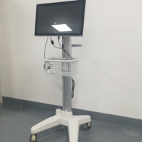 Chariot tout-en-un pour ordinateur, moniteur, chariot à roulettes pour ordinateur portable LCD, chariot médical, chariot pour PC