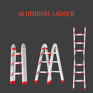 <span class=keywords><strong>2025</strong></span> nhôm gấp đa chức năng thang lớn và nhỏ bản lề gấp nhôm cầu thang leo thang thang thang thiên văn - Product Image 3