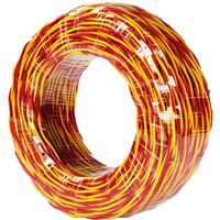 Cable de Cobre Puro Trenzado RVS de 2 Hilos, 0.75 mm, 10 mm, 15 mm, 25 mm; Resistente al Fuego; Cable para Lámparas; Cable Doméstico