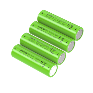 แบตเตอรี่ AA ชาร์จได้  แบบปล่อยประจุเองต่ำ สำหรับไฟโซลาร์เซลล์ ความจุ 800mAh 900mAh 1000mAh 1.2v NI-MH พร้อมแถบเชื่อม - Product Image 1