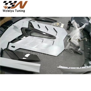 Kit de carrosserie complet en Fiber de carbone sèche de Style SVJ équipement de haute qualité pour Lamborghini Aventador LP700-4 LP720 LP750 <span class=keywords><strong>Bodyparts</strong></span> - Product Image 4