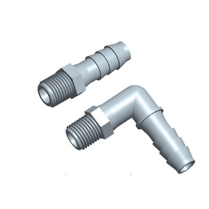 Connecteur droit en plastique de haute qualité G-NPT-M8-M10-M12 avec filetage externe, connecteur droit fileté à trois pagodes - Product Image 5