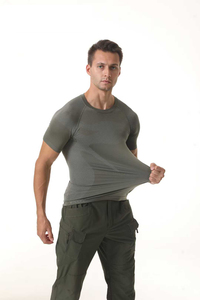 Camiseta Deportiva Transpirable Negra para Hombre SFB WSD02 ESDY con Diseño de Paneles de Malla para Uso Activo en Todas las Estaciones, Hecha en China - Product Image 4