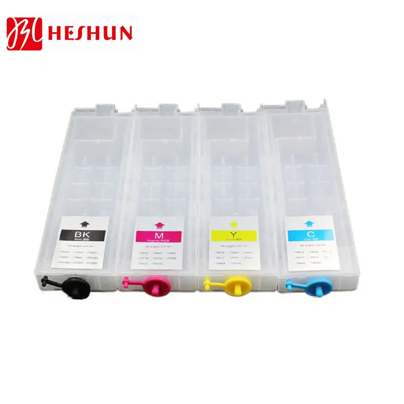 Heshun T944 T945 T948 खाली Refillable स्याही कारतूस के लिए Epson कार्यबल WF-C5210 5290 5710 5790 प्रिंटर