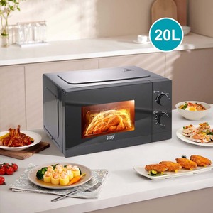 Horno Microondas Mecánico Multifuncional WINNING STAR de 20L, Estándar Estadounidense, para Asar Pollo y Hornear - Product Image 2