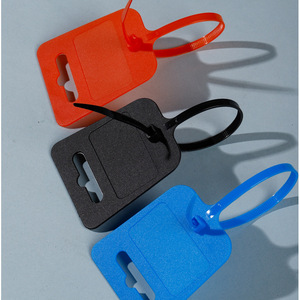 สายรัดเคเบิลสี 1.2 มม. UL94V-2 ทนไฟ จัดการสายไฟ ล็อคตัวเองได้ เขียนได้สองด้าน - Product Image 1