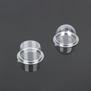Hengmaster Mini rõ ràng nhựa cupcake & Muffin hộp tráng miệng cho bánh đóng gói & Dome bát - Product Image 5