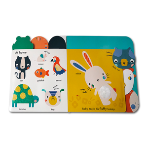Impresión de Libros Infantiles Personalizados al por Mayor de Fábrica, Impresión a Todo Color, Libro Educativo de Tapa Dura con Texturas <span class=keywords><strong>para</strong></span> Niños - Product Image 3
