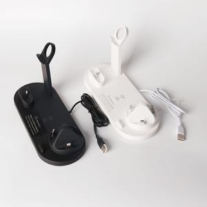 6 En 1 15W cargador rápido soporte cargador muelle auricular reloj teléfono móvil estación de carga inalámbrica inteligente para múltiples dispositivos - Product Image 5